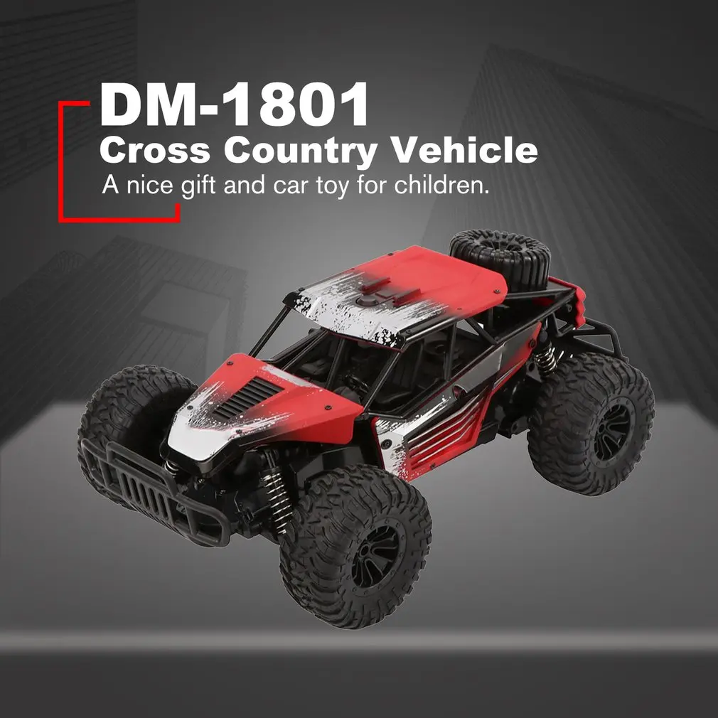 DM-1801 Электрический 4 колесный привод Багги рок 1/16 гусеничный RC автомобиль для спортивный легковой вездеход внедорожный автомобиль игрушки стандартная версия