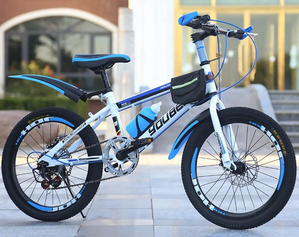 MTB велосипед 18 20 22 дюймов стальной детский горный 26 Fatbike амортизатор велосипеда