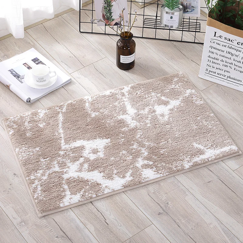 The new Chinese style bathroom bathroom door absorbent non-slip mat mat mat mat door bedroom door mat carpet mat