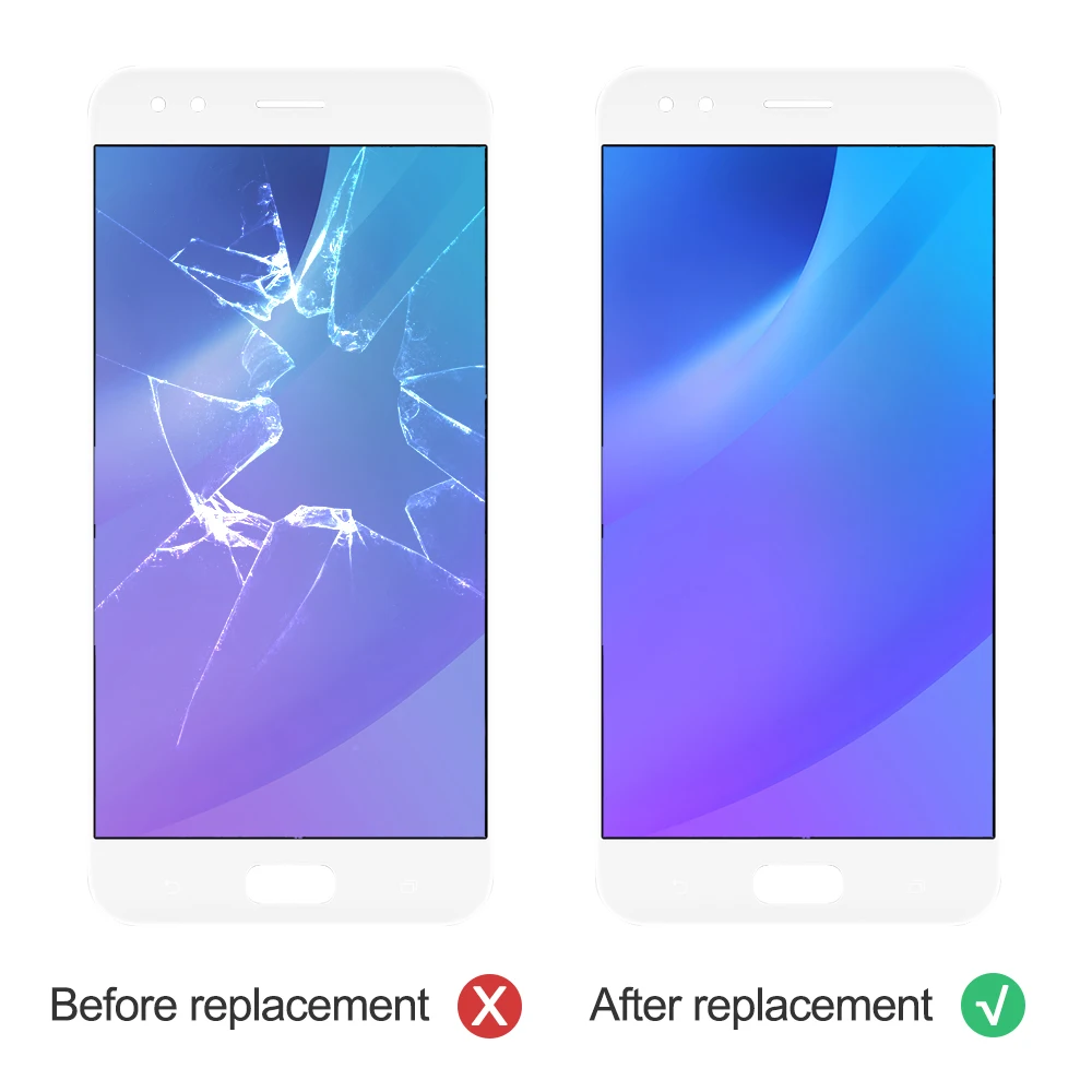 ЖК дисплей 5 дюйма Super IPS ZE554KL для ASUS Zenfone 4 сенсорный экран дигитайзер запасные