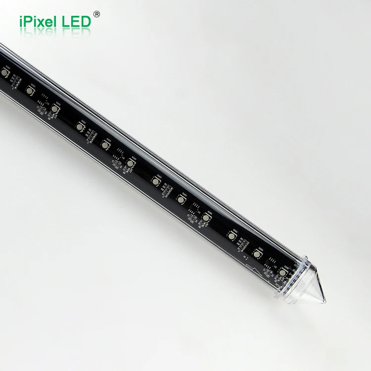DMX сигнал 360 градусов dc12v led Метеоритный дождь свет dmx rgb лампа трубка Метеор | Лампы