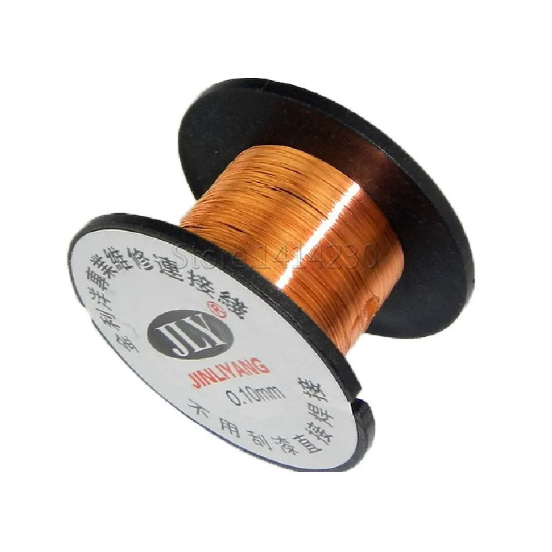 10PCS 0.1MM Copper Solder Soldering Welding Cellphone Repair PPA Enamelled Reel Wire | Инструменты