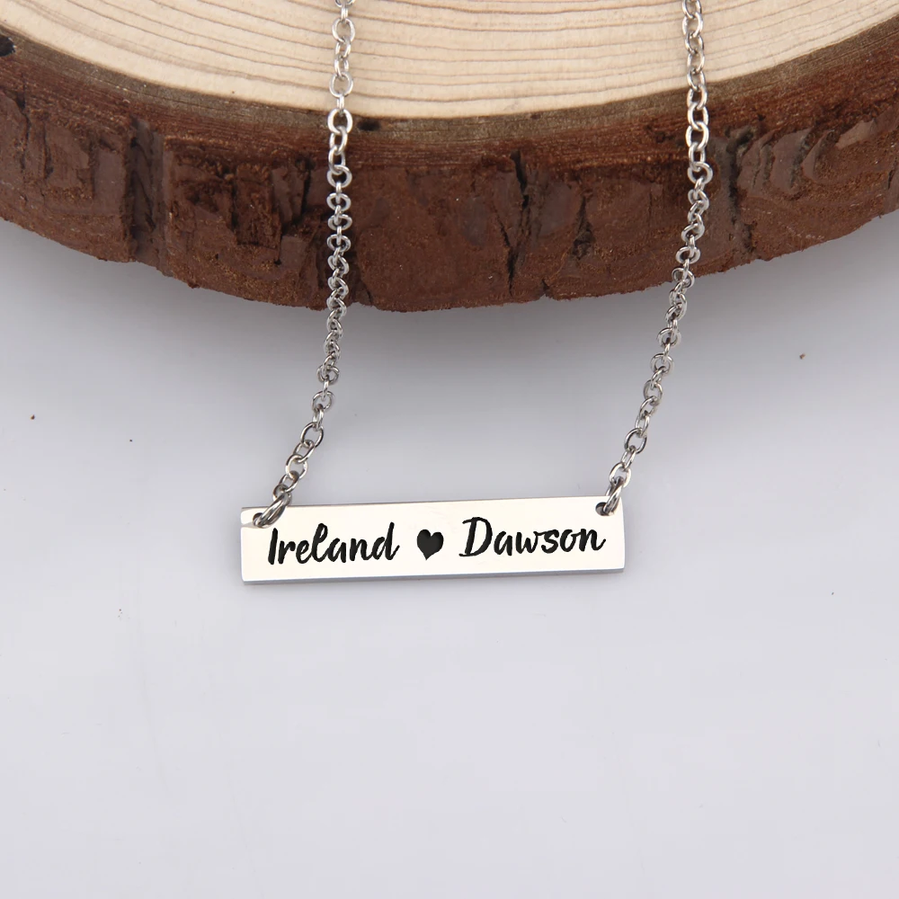 custom boyfriend girlfriend necklaces