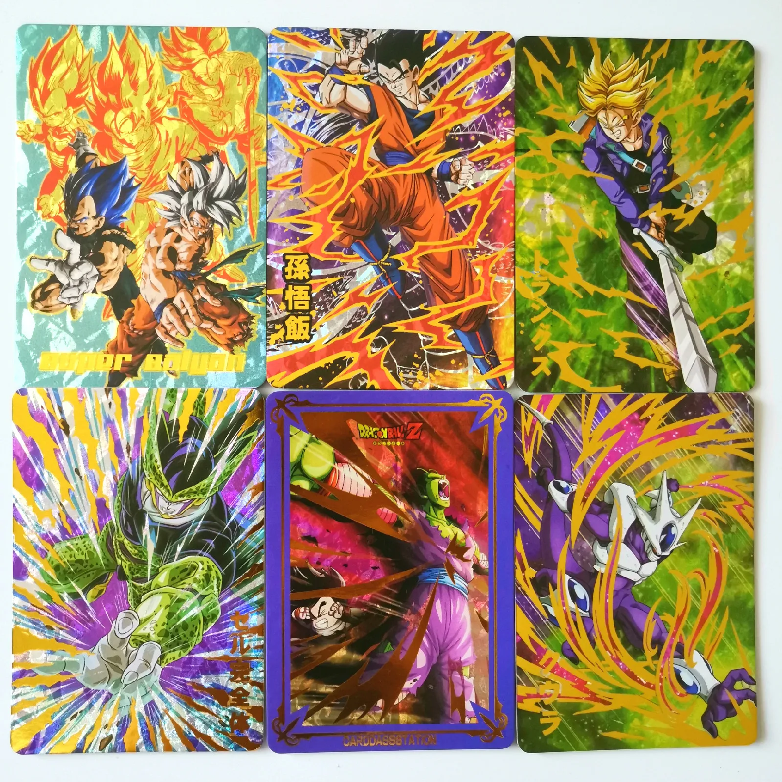 32 шт./компл. Новая супер Dragon Ball-Z горячая штамповка процесс герои битва карта ультра Instinct Гоку Вегета игра Коллекция аниме-открытки
