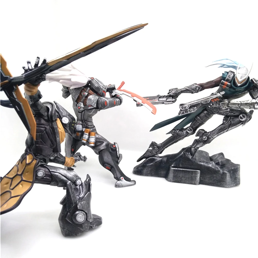 ELBCOS проект происхождения Zed Yi Lucian Fiora Лоран Yasuo 17-22 см/7-8,5 ''ПВХ Фигурки Модель игрушки