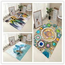 Корейский дизайн, Звездный принт, ковер, противоскользящий пол, коврик для ванной, мягкие детские ковры для игр, для гостиной, комнаты, спальни, ковер