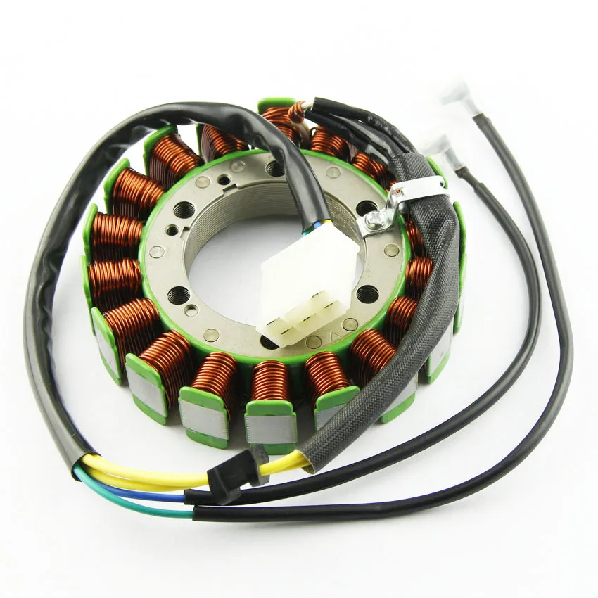 Мотоцикл магнитная катушка статора 18 полюсов 12V катушки для Kawasaki 21003-1397 ZX-9R ниндзя ZX900 1998-2003 210031397