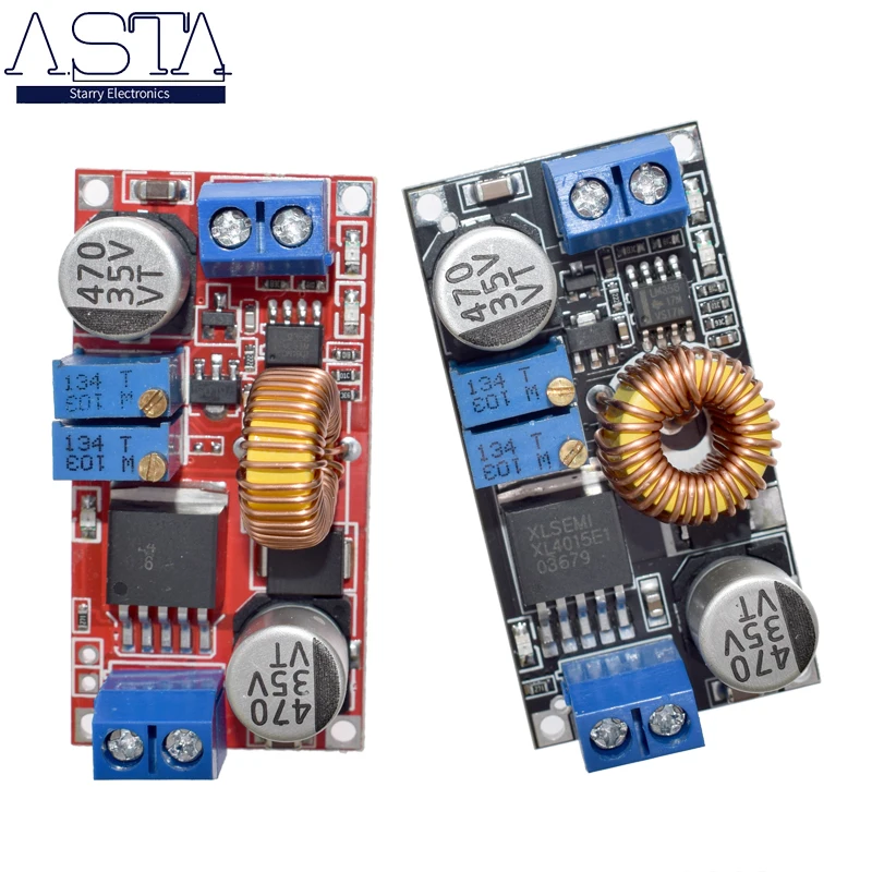 5A DC to CC CV Lithium Battery Step down Charging Board Led Power Converter Charger Down Module hong XL4015 | Электронные