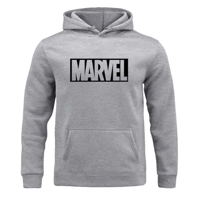 Кофты с капюшоном "Marvel" пуловер с длинными рукавами и капюшоном Зимние флисовые Топы крутая уличная одежда джокер для подростков, для мужчин и девочек, одежда для пары, пальто
