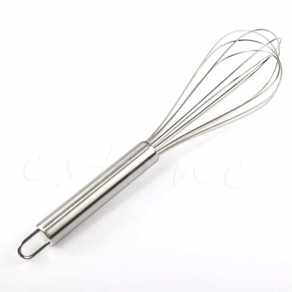 

New Stainless Steel Hand Whip Whisk Mixer Parts Egg Beater Kitchen Cooking Tools