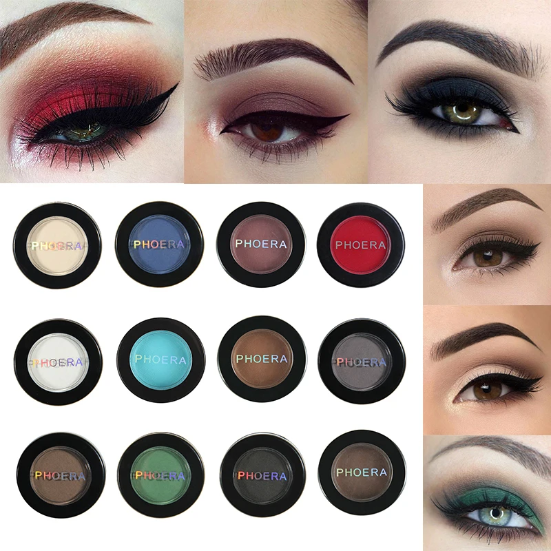 

2019 Matte Eye Shadow Palette Durable Waterproof Shiny Easy To Wear Nude Makeup Flash Powder Natural Color Eyeshadow TSLM2