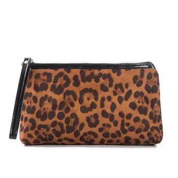 

Girl Pouch Leopard Design Wholesale Makeup Bag Organizer Cute Mini Bag Make up Dropshipping Fashion Women Cosmetic Bag