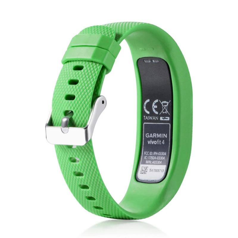 Для Garmin Vivofit 4 Замена для умных часов Силиконовый ремешок для часов S L