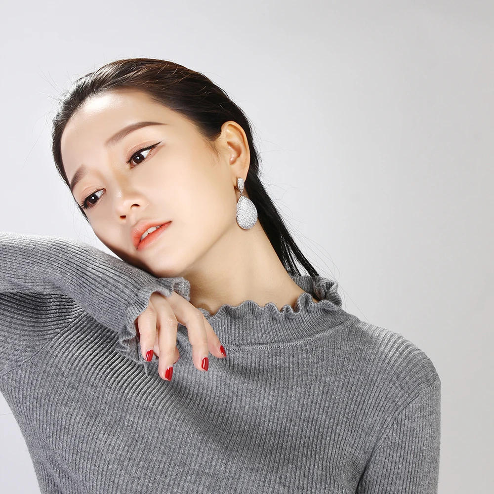 large earrings
