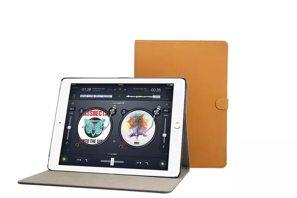 Чехол для планшета для iPad Pro 12,9 дюйма, Ретро стиль, матовый, из искусственной кожи, магнитный, умный, флип, книжка, подставка, чехол, карта, чехол+ ручка