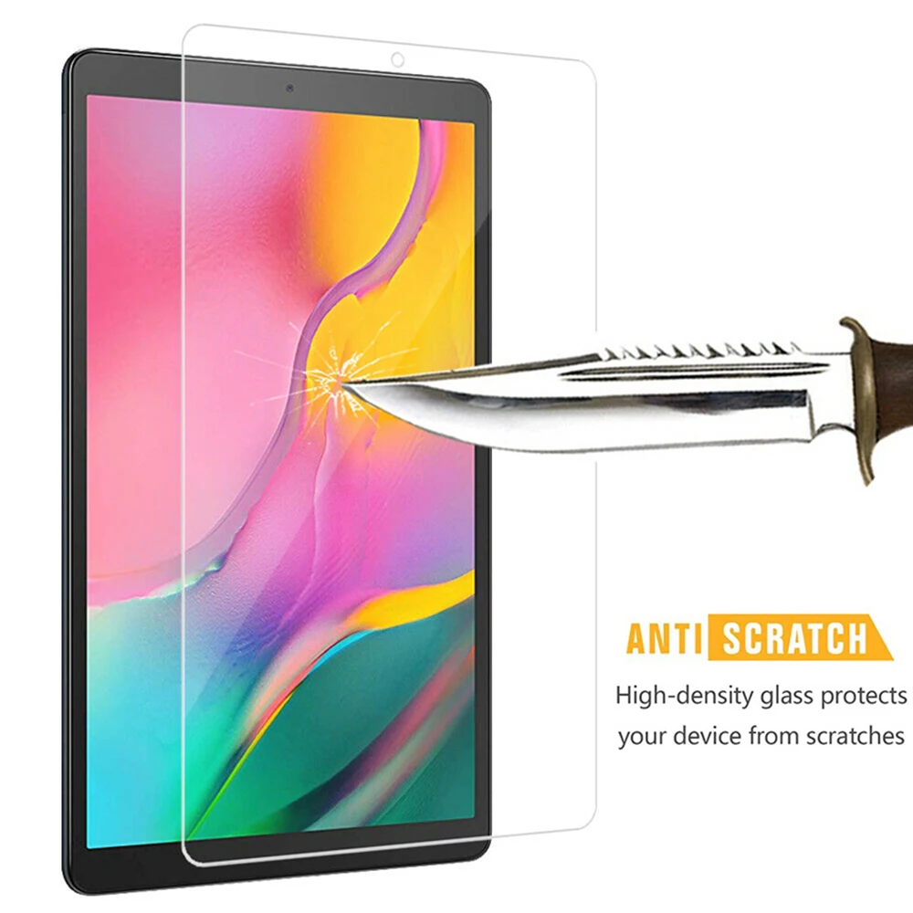 Newest 2.5D Tempered Glass Tablet Film 9H Tablet Screen Protector Anti-Scratch For Samsung Galaxy Tab A 10.1 T510 T515