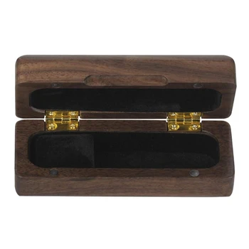 

SEWS-Wood Saxophone Sax Mouthpiece Case Box Holder for Music Lover Gift