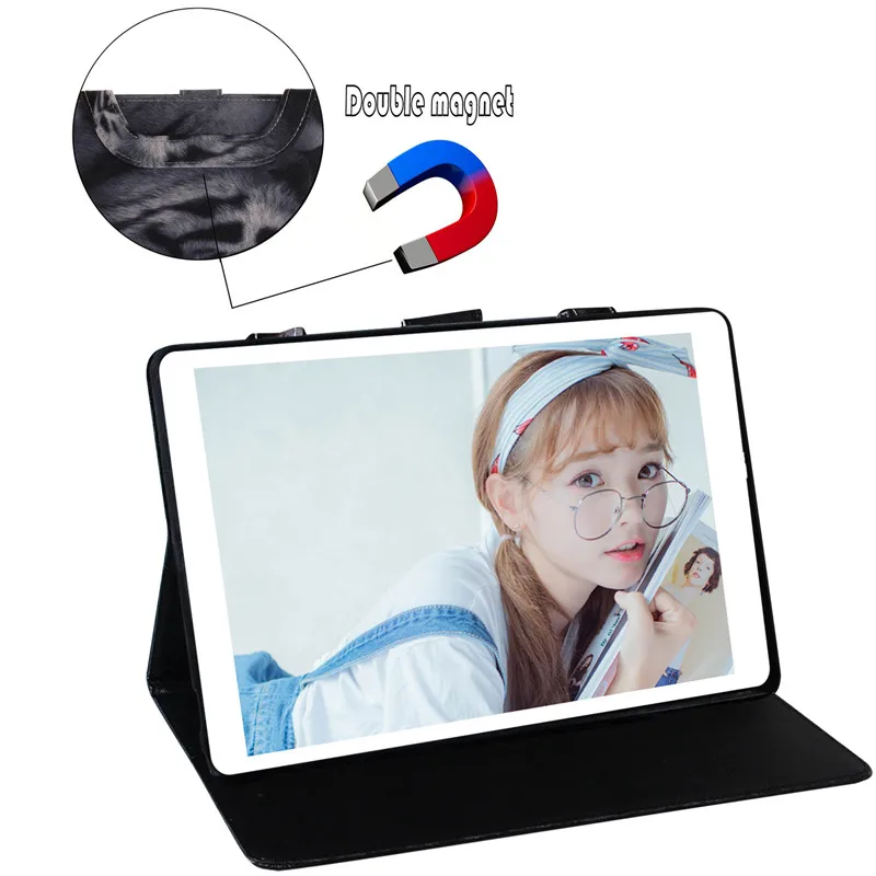 Чехол для планшета для Samsung Galaxy Tab A T550 T555 SM-T550 SM-T555 9," Чехол-книжка с подставкой из искусственной кожи Смарт Обложка с рисунком защитная оболочка