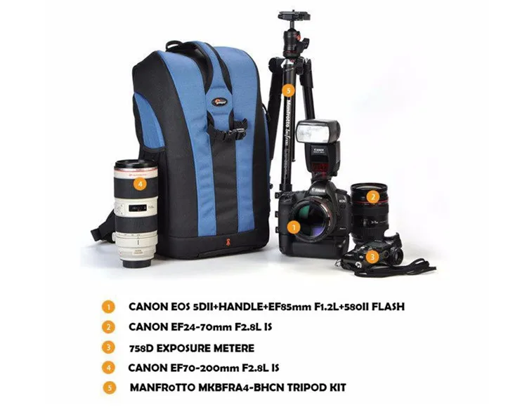 Продвижение и Lowepro Flipside 300 AW наружная двойная Наплечная профессиональная сумка для камеры с дождеевиком
