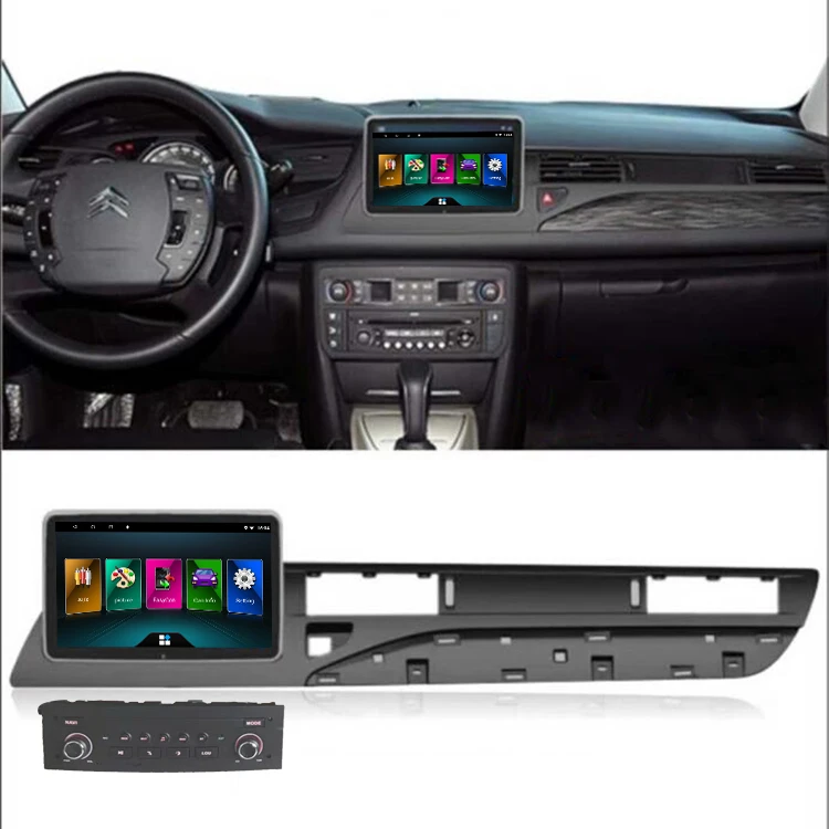 Android Car dvd player car video radio for Citroen C5 2010 2012 with Google  Play/CarPlay/Mirror Link|Gauge Trim| - AliExpress