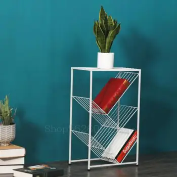 

Multilayer Simple Bookshelf Receiving Shelf Simple Modern Ground Children's Bookshelf Tree Bookshelf
