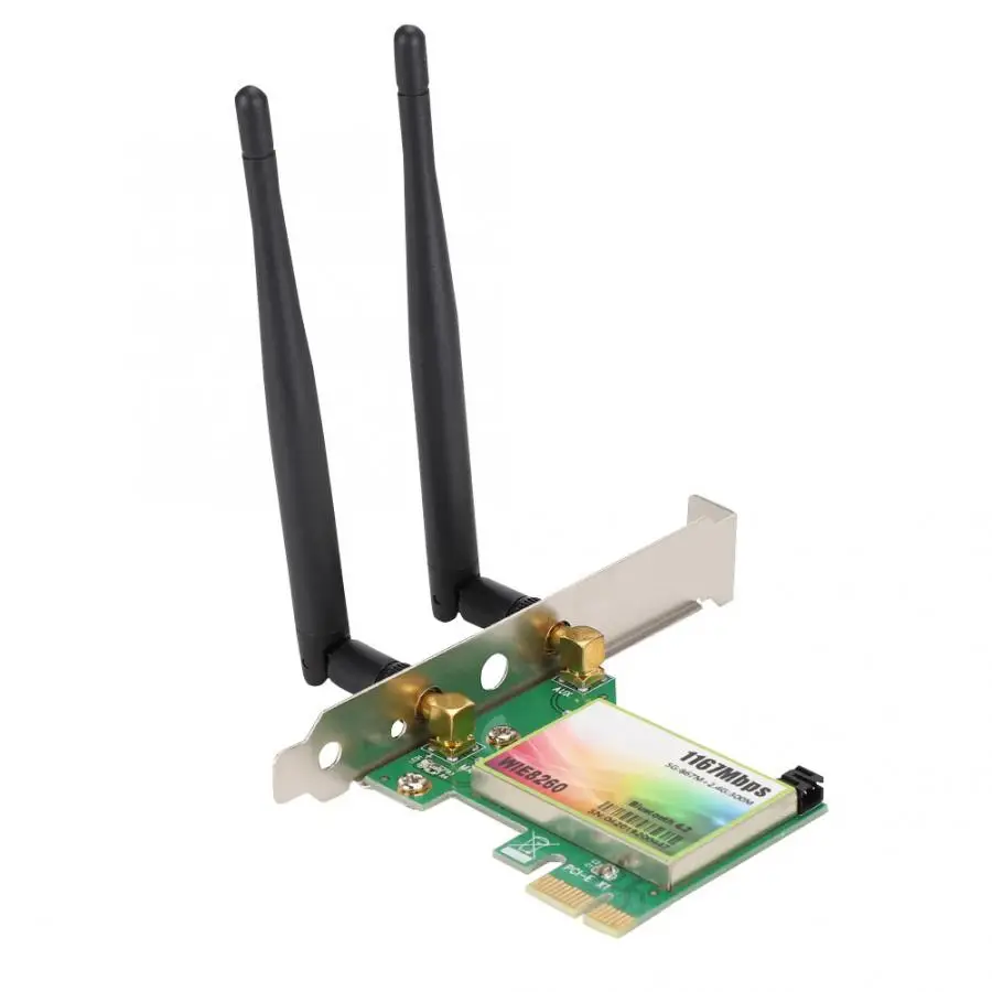Для Intel 8260 AC WIE8260 Беспроводная настольная сетевая карта внешняя двухдиапазонная антенна 1200 Мбит/с