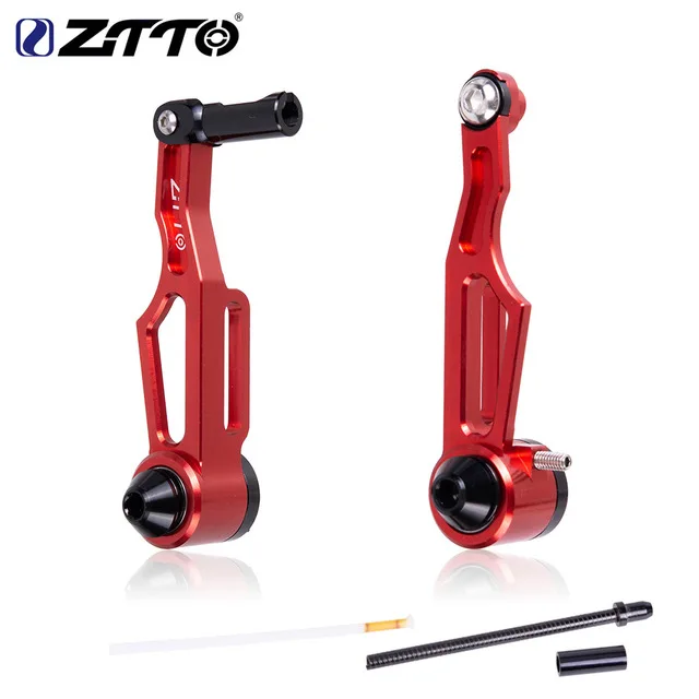 RED V-Brake S ZTTOMTB тормозной суппорт с ЧПУ V Тормозной рычаг BMX тормозной суппорт светильник Тормозная крышка регулируемый ультра светильник складной велосипед - Цвет: RED V-Brake S