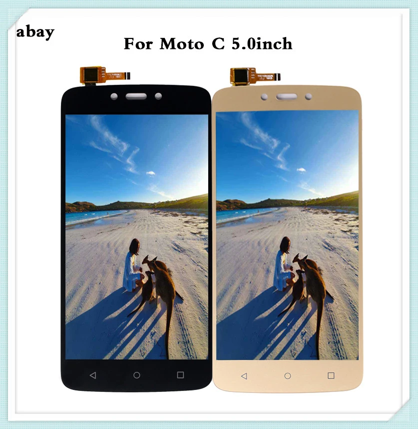 

5.0" 100% Tested LCD Screen For Motorola Moto C XT1750 XT1755 Xt1754 LCD Display+Digitizer Panel Screen Assembly Replacement