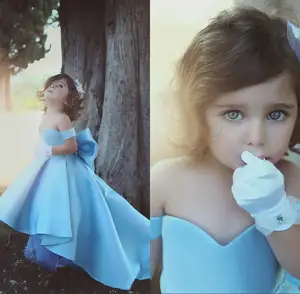 pale blue girl dress