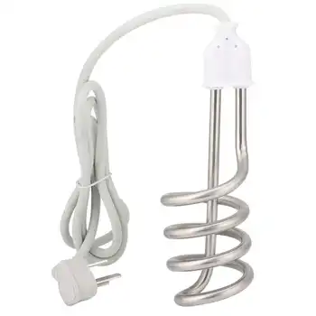 

2500W Electric Water Heater Stainless Steel Household Immersion Heater High Power Water Heating Rod AU Plug 220V