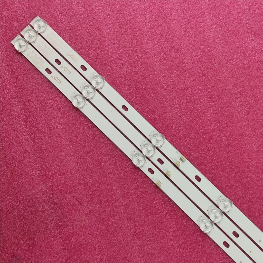 LED Backlight strip 8 lamp for NESONS 40KF520 JS-D-JP395DM-A81EC JS-D-JP395DM-B82EC E395DM1000 MCPCB D40-M30 40BF400 6V/LED led light led light bar