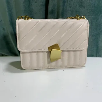 

New Korean Version The Small Square Women Bags Fashion Handbags Retro Shoulder Bag Messenger Bag Mobile Phone Crossbody Bags