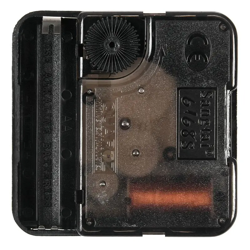 New-High Torque Clock Mechanism Movement, 6/ 25 Inch Maximum Dial Thickness, 17/ 25 Inch Total Shaft Length