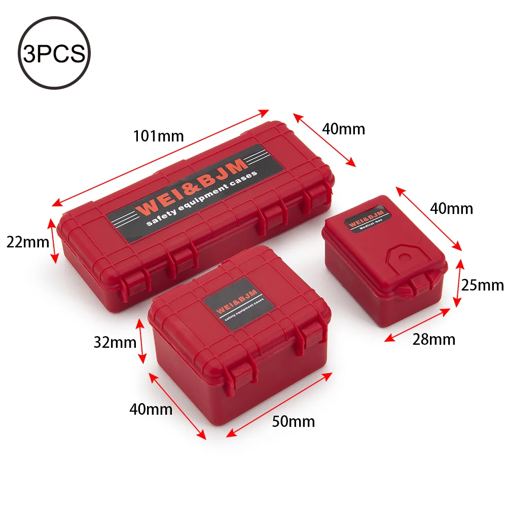 Miniature RC Car Simulated Decoration Tool Accessories