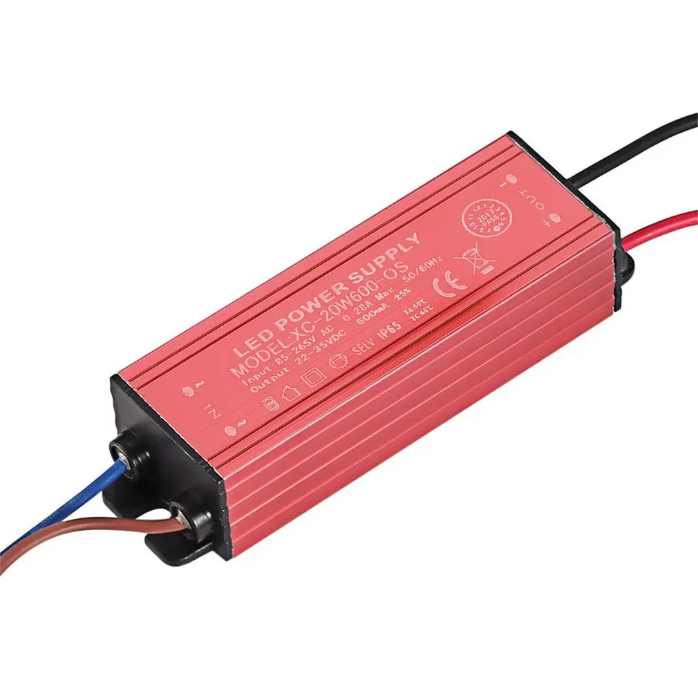 20w Прочный вход 85-265VAC 0,98 Amax выход 23-35VDC 2100mA 70W водонепроницаемый IP65 Светодиодный источник питания постоянного тока - Цвет: 20w