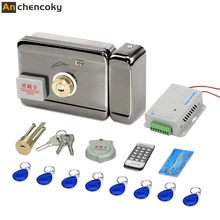 Cerradura electrónica para timbre de vídeo, intercomunicador de vídeo, desbloqueo remoto, Control de acceso de puerta, cerradura de puerta eléctrica, sistema de seguridad