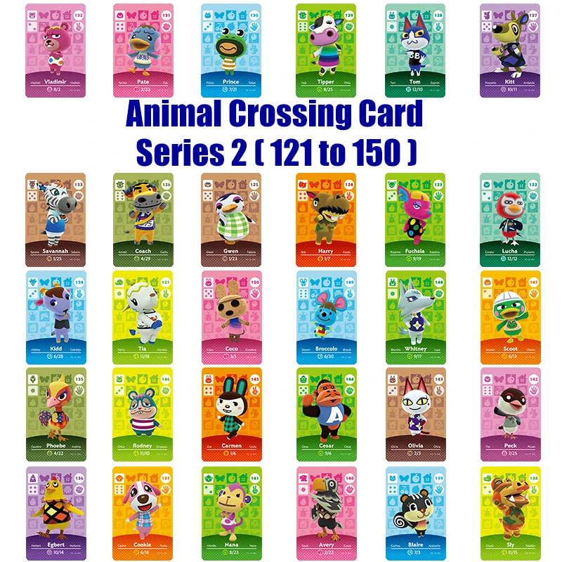 animal crossing amiibo cards series 2 list animal crossing amiibo cards series 2 list