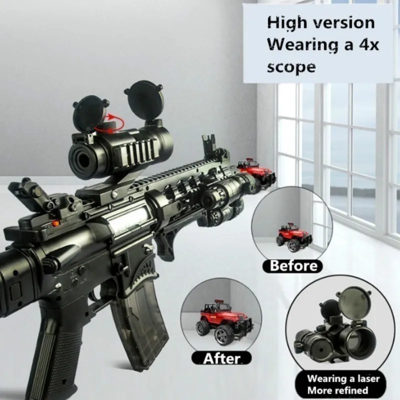 Электрические Версии хобби AR-15 водяной пистолет Спорт на открытом воздухе Live унисекс PUBG CS детский подарок винтовка высокого качества водяные пули