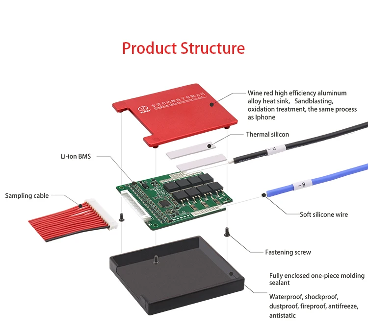 4S 40A литий-ионная батарея 18650 зарядное устройство PCB плата защиты BMS с балансом для бурильного двигателя 14,8 в 16,8 в Lipo модуль