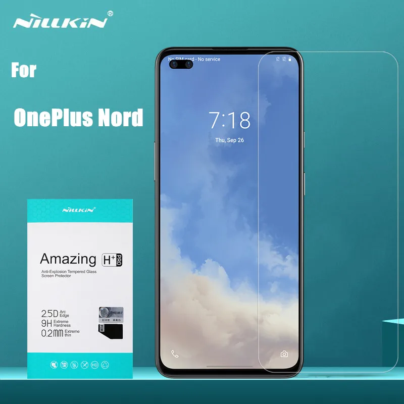 

OnePlus Nord Glass Nillkin Amazing H / H+Pro Anti-Explosion Front Screen Protector For One Plus Nord 1+ Nord