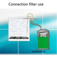aquarium fish tank under gravel filter bottom sand filter 12/16/20/24/28/32 pcs plates+ extensible pipe 2