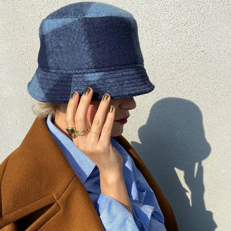 Новинка 2021 Женская Классическая Шапка рыбака модная универсальная уличная