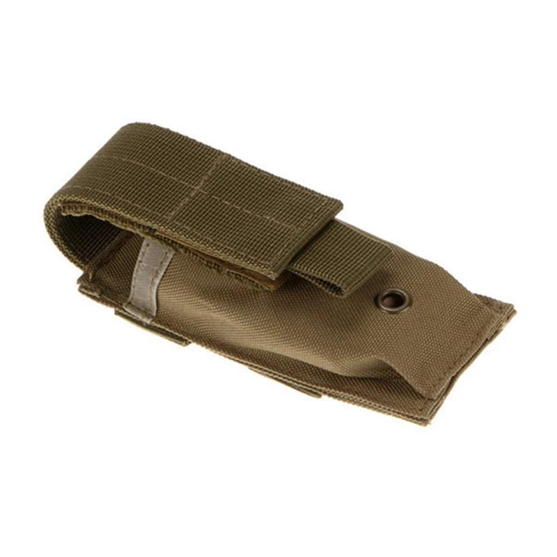 Military Molle Pouch Tactical Single Pistol Magazine Flashlight Sheath Airsoft Hunting Ammo Camo Bags Bag | Спорт и развлечения