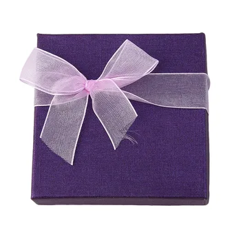 

6pcs/set Speical Bracelet Jewelry Display Holder Box Case BC0152 Paper Material Party Holiday New Year Christmas Gift Box