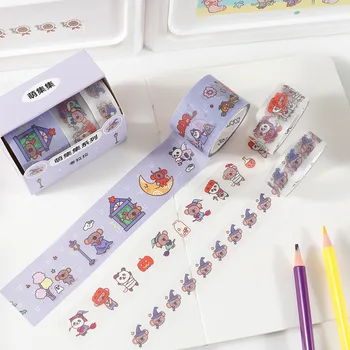 

3 pcs/pack Cartoon Koala Panda PET Tape Cute DIY Decoration Sticker Scrapbooking Diary Adhesive Masking Tape school supply
