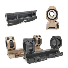 Тактическая, для охоты, для ружья прицела крепление 25,4-30 мм двойное кольцо консольный сверхмощный пистолет прицела быстрый выпуск Пикатинни 20 мм рельс