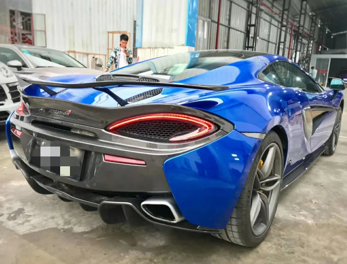 Для mlaren 570S 570GT 540C 650s NOVITEC стиль карбоновое волокно задний спойлер