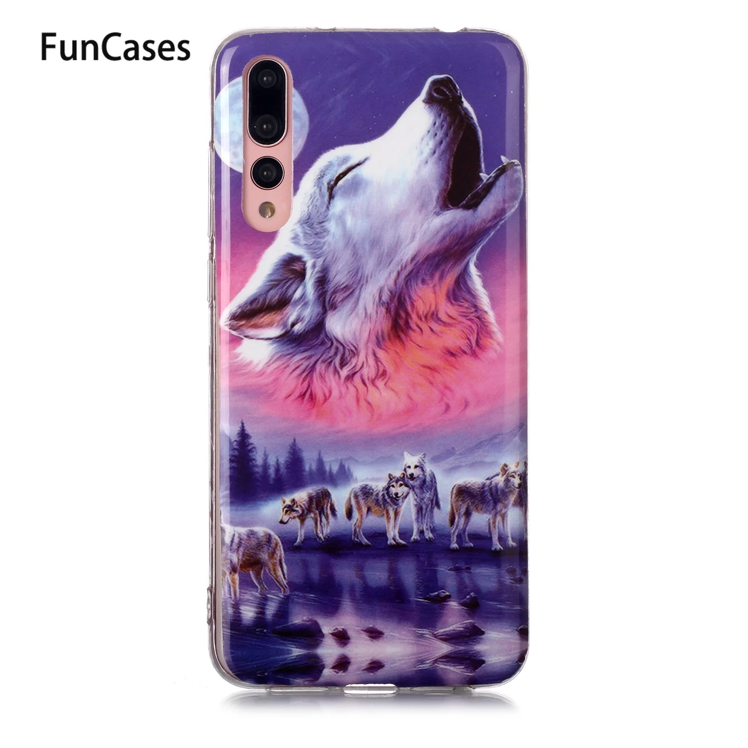 Custodie Trasparenti Leopardate Per Hoesje Huawei P30 Pro Proteggi Tpu Luminoso Per Carcaso Huawei Armor P30 Plus P20 Pro P40 Lite Capinha
