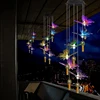 Solar Powered Windchime Color-Changing Led Hanging Lamp, Waterproof Automatic Sensor Solar Light for Outdoor Indoor 5