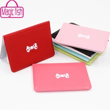 Magic fish Bowknot 12 Card Slot Bank Card Package 4 Color Creative Cartoon Short Style Lady Card Holder Passport Holder